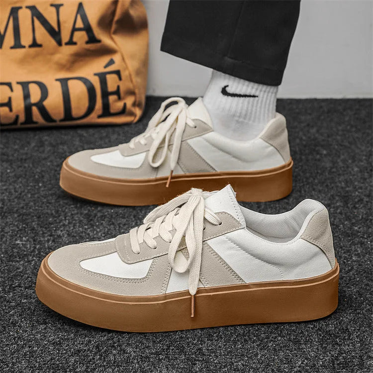 Men German Army Trainers Casual Thick Sole Comfortable Fashionable Sports Shoes
