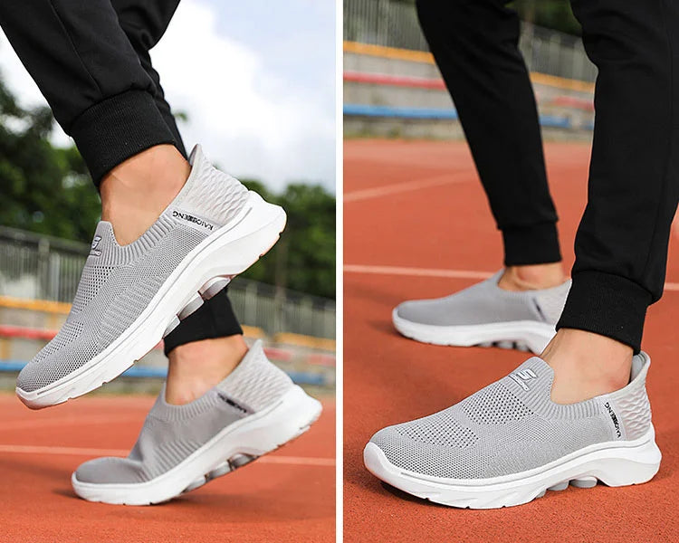 Step Ease Slip-On Walking Shoes Slip-on Flash Walk Shoes