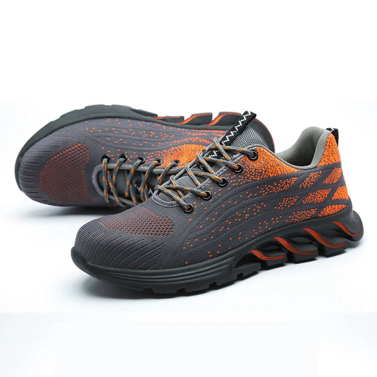 Safety Shoes Men’s Steel Toe Sneakers