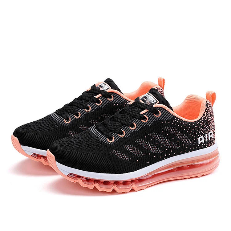 Women and Men Air Cushion Sport Running Walking Shoes