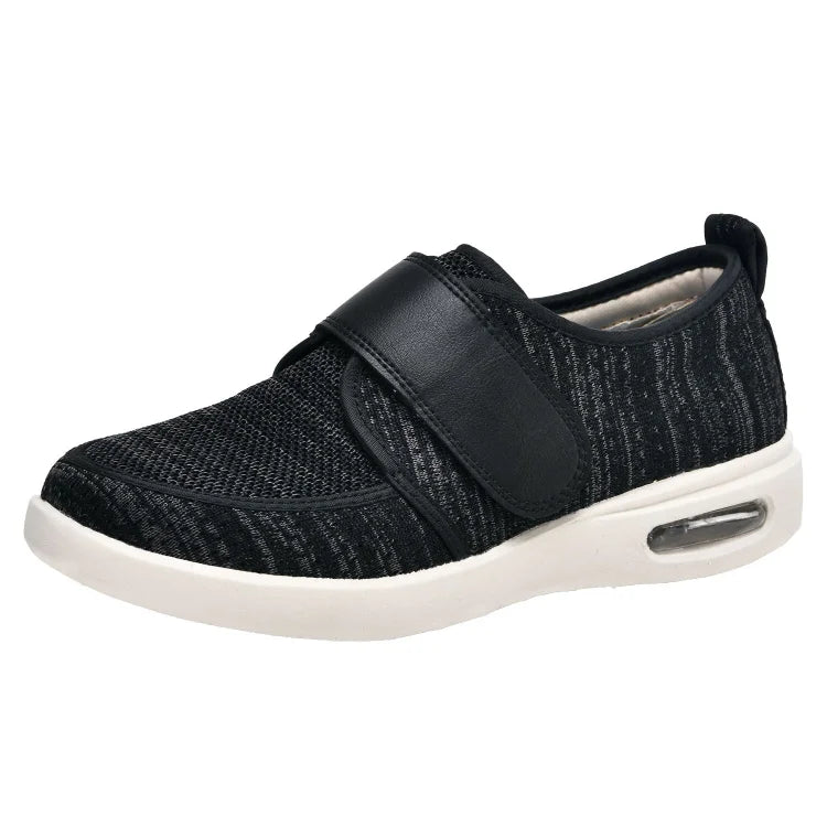Stretch No-Tie Wide Shoes Adjustable Closure