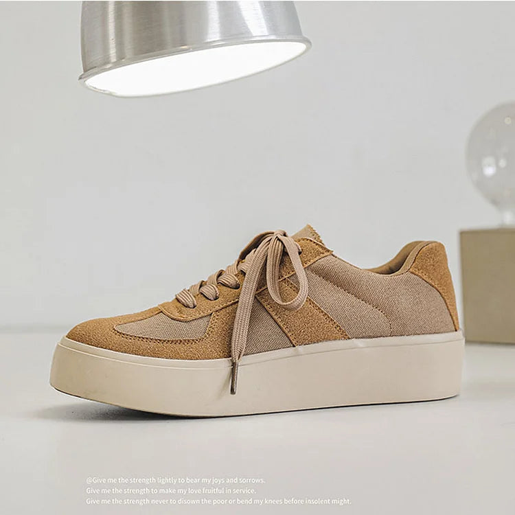 Men German Army Trainers Casual Thick Sole Comfortable Fashionable Sports Shoes