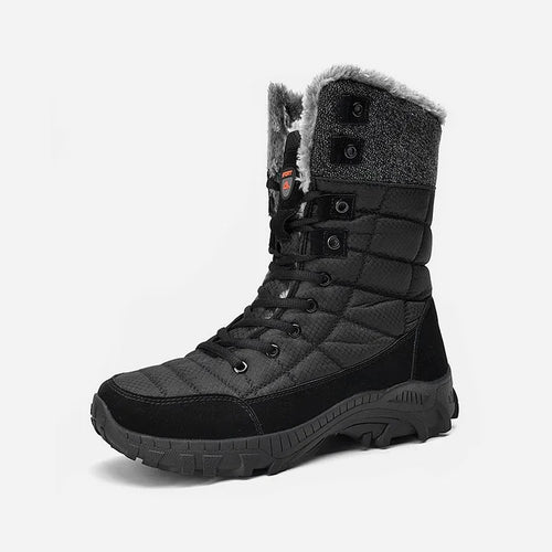 Men's Winter Mid-Calf fur Boots