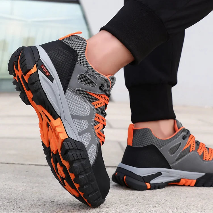 Men’s Black Steel Toe Cap Shoes Ankle Safety Trainers Work Boots