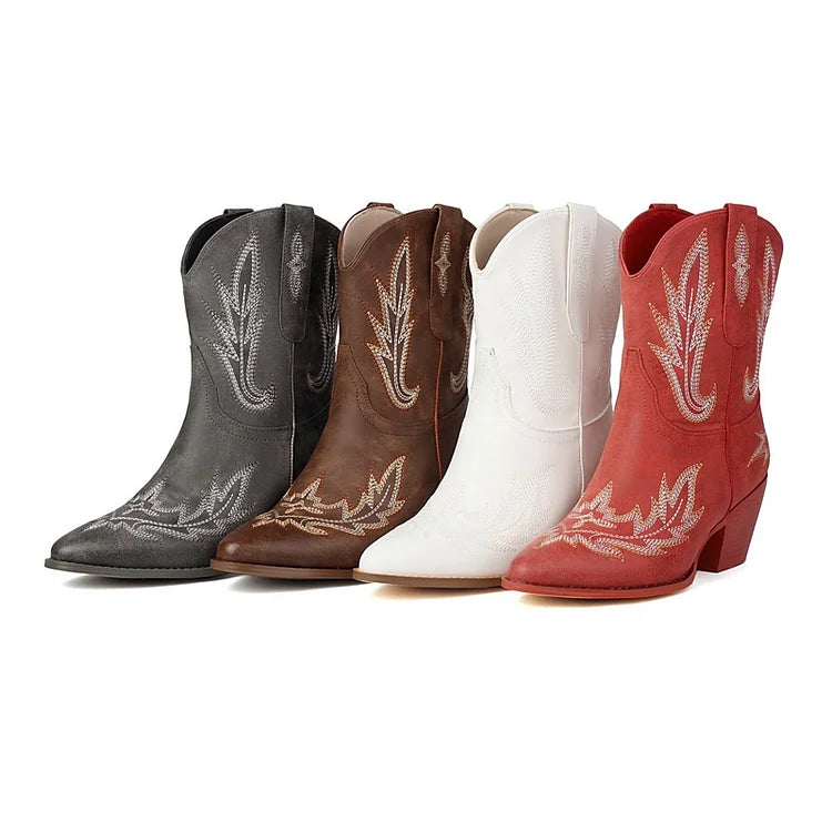 Cowboy Ankle Boots