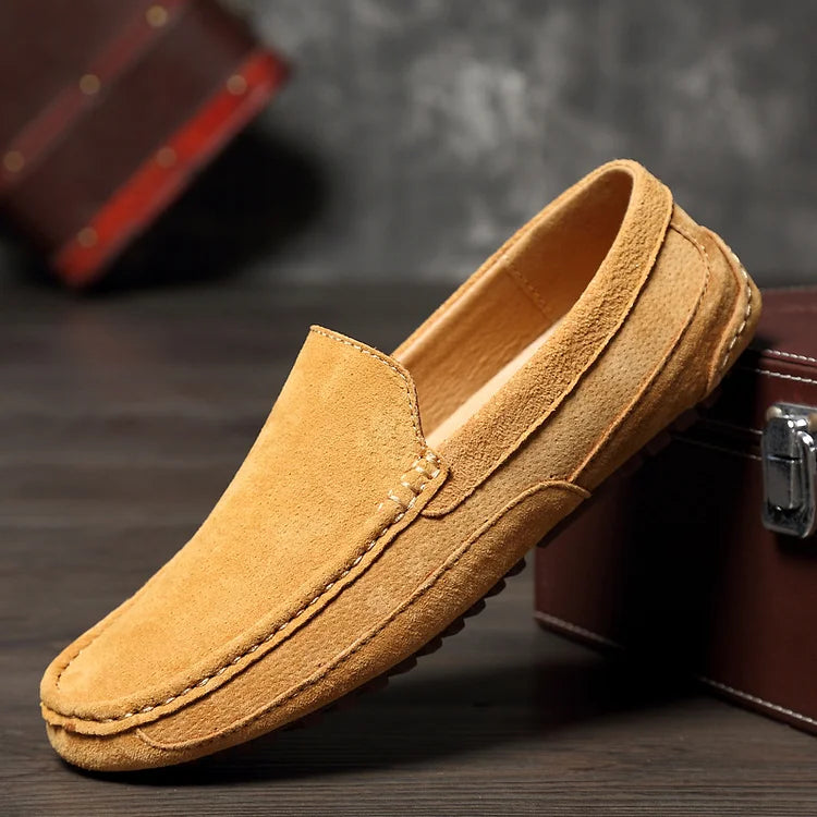 Suede loafer