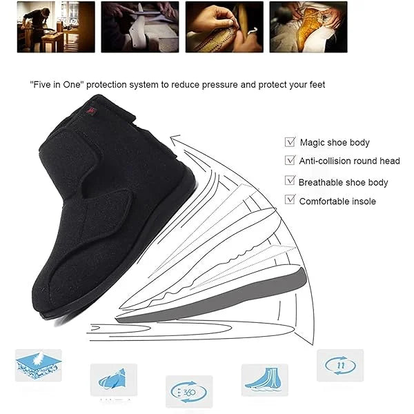 Orthopedic Warm Adjustable Extra Wide Boots