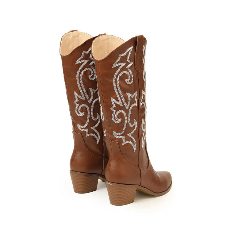 Moving Along Cowboy Boots