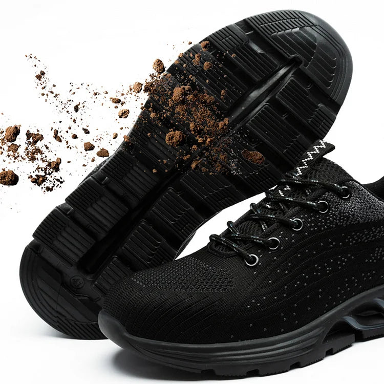 Safety Shoes Men’s Steel Toe Sneakers