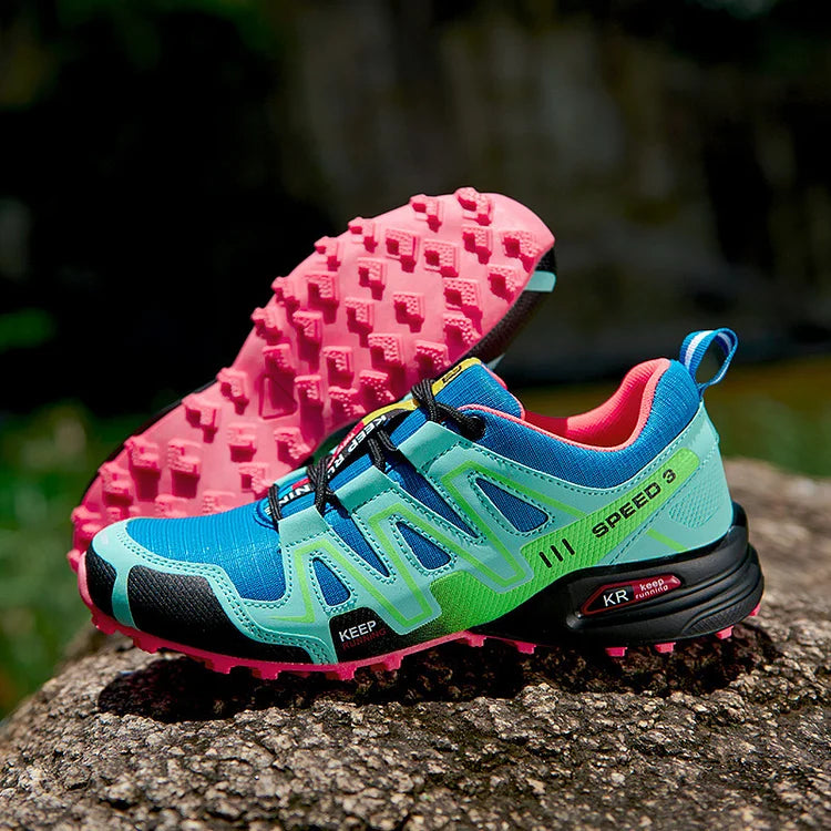 Mountain Shoes Men and Women Hiking Shoes Trail Running Breathable Hiking Shoes Anti-slip Climbing Shoes