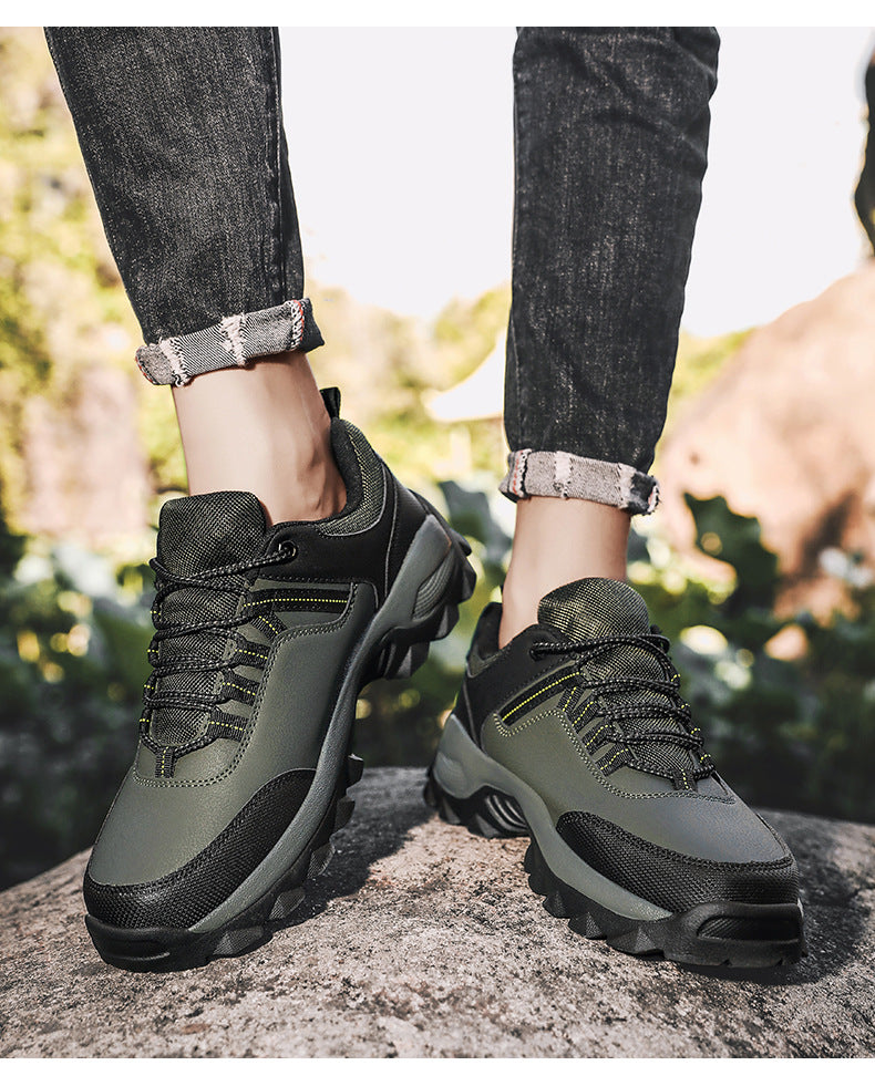 Men's Low-top Hiking Fitness Shoes Orthopedic Training Shoes