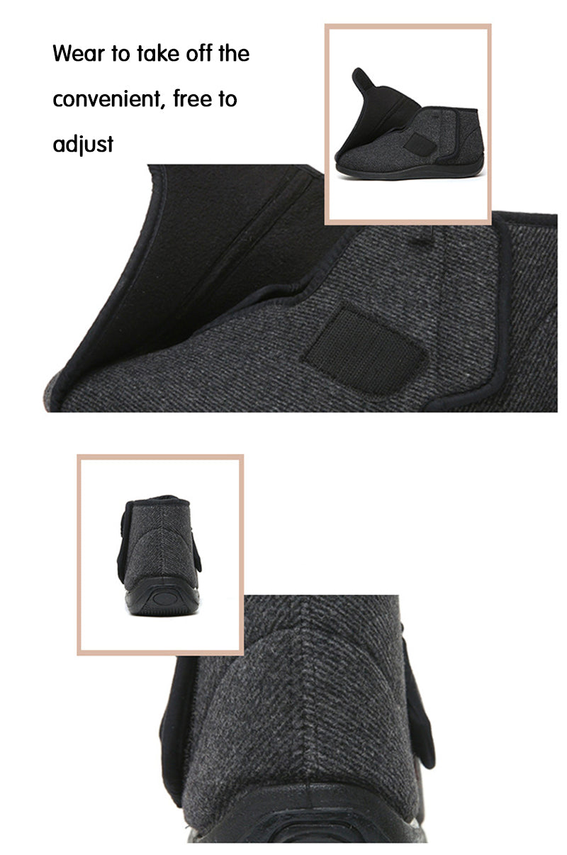 M-ICE GUARD Easy On/Off No-Tie Adjustable Extra Wide Boots