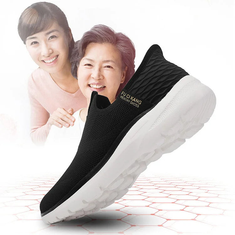 Women's Health Care Professional Shoes Terahertz Energy Vibration Magnetic Therapy Massage Shoes