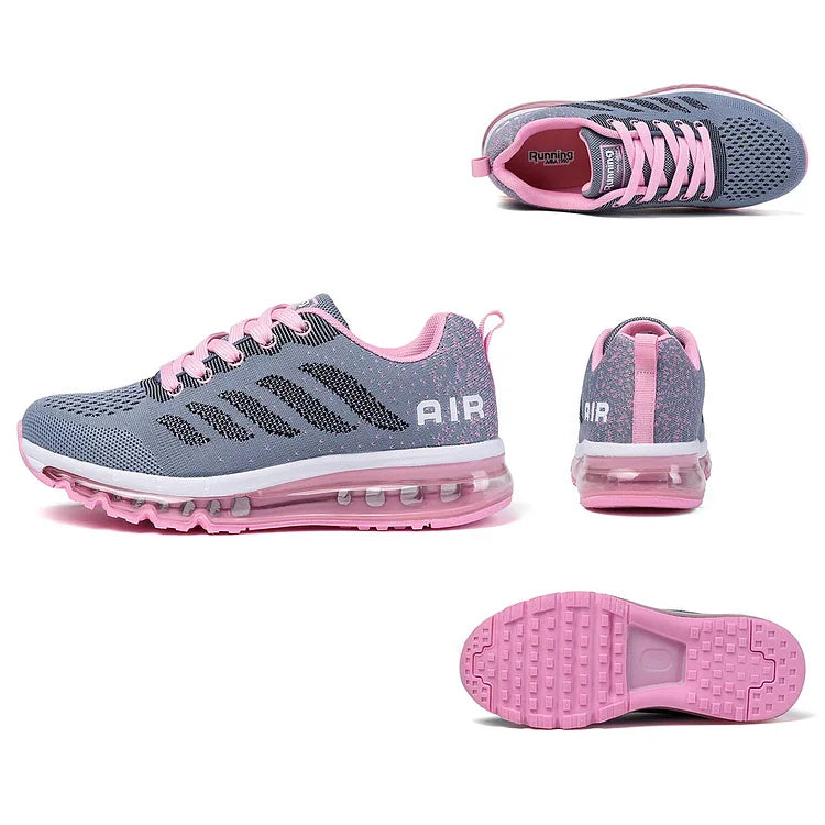 Women and Men Air Cushion Sport Running Walking Shoes