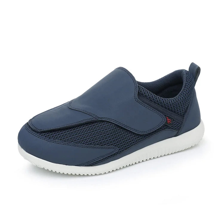 Wide Width Pain Relief Diabetic Shoes, Adjustable Closure Hands-Free