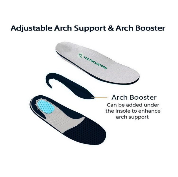 Breathable Everyday Orthotic Shoes - Black