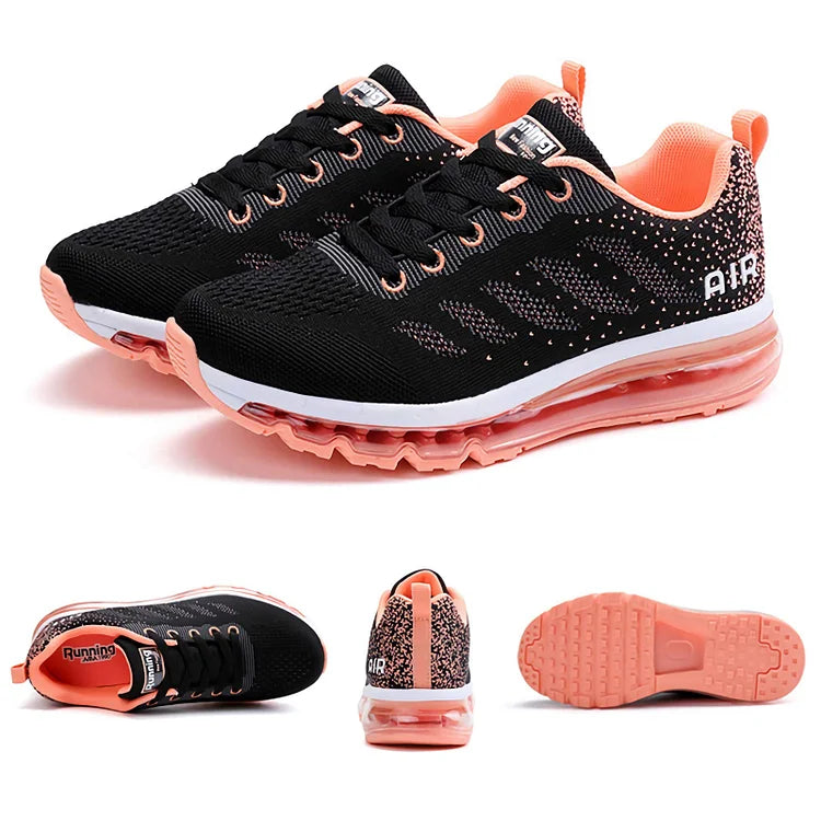 Women and Men Air Cushion Sport Running Walking Shoes