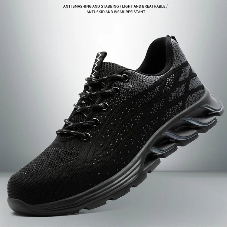 Safety Shoes Men’s Steel Toe Sneakers