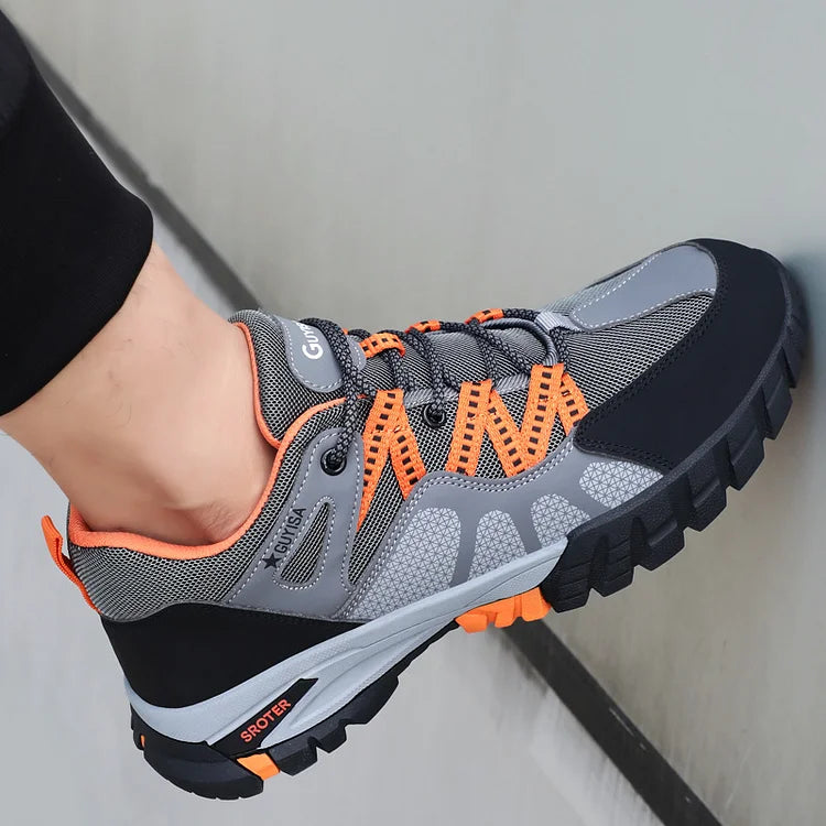 Men’s Black Steel Toe Cap Shoes Ankle Safety Trainers Work Boots