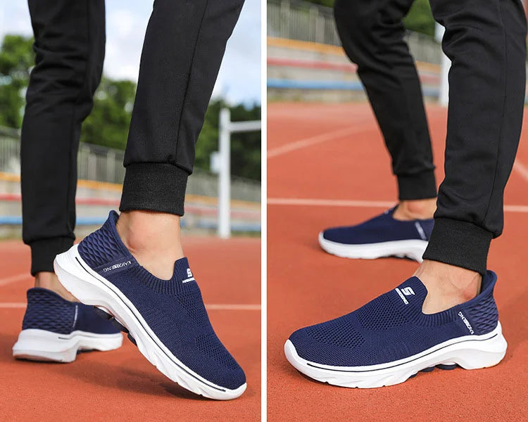 Step Ease Slip-On Walking Shoes Slip-on Flash Walk Shoes