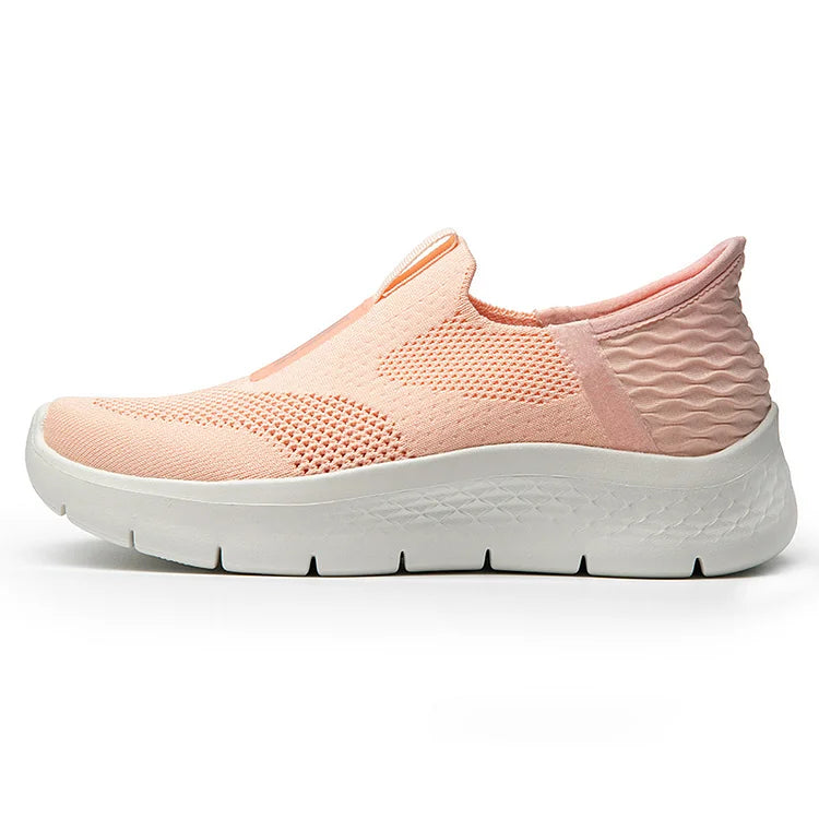 Step Ease Slip-On Walking Shoes Flash Wear Shock-Cushioning Shoes