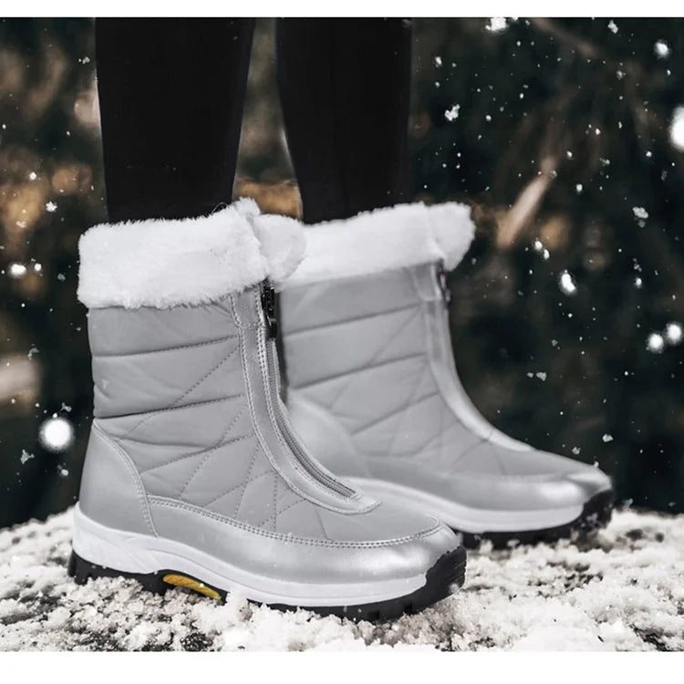 Women's Outdoor Travel Hiking Snow Mountaineering Walking Boots