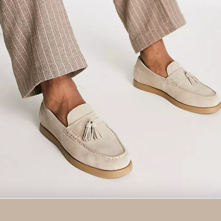 Classic Men's Suede Loafers