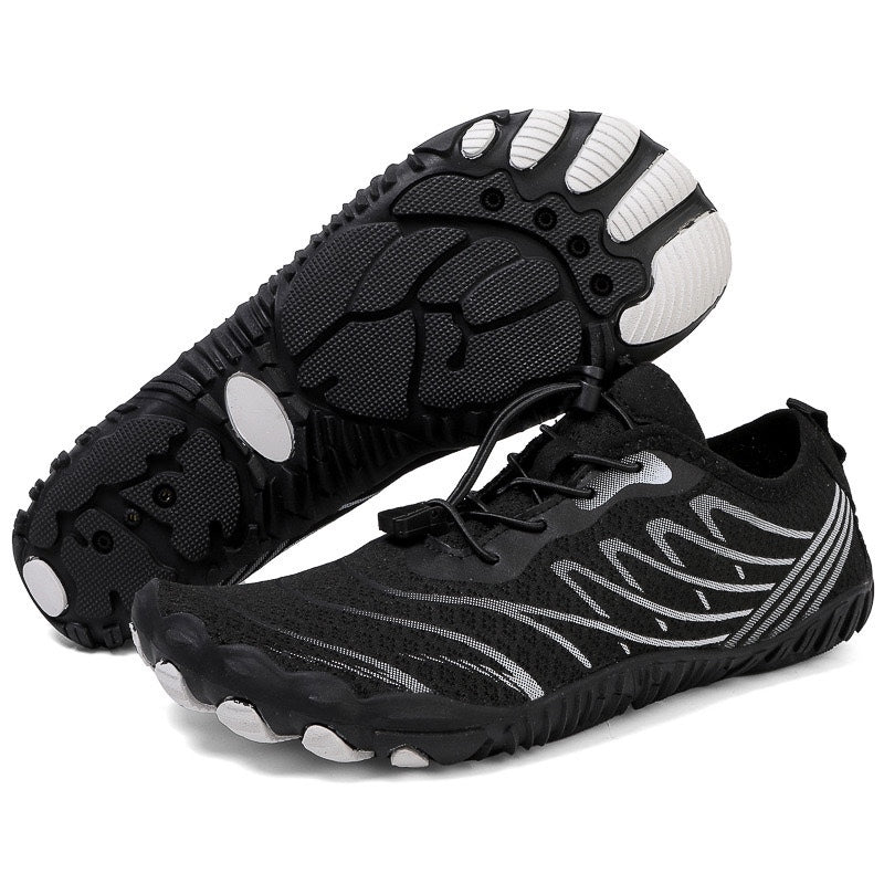 Alpine Pro Healthy & Non-Slip barefoot Orthotic Shoes - Black