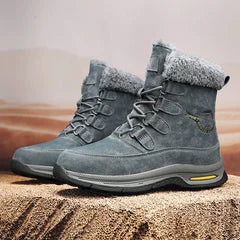 Men's Snow Boots Warm Waterproof Non-slip Hiking Shoes
