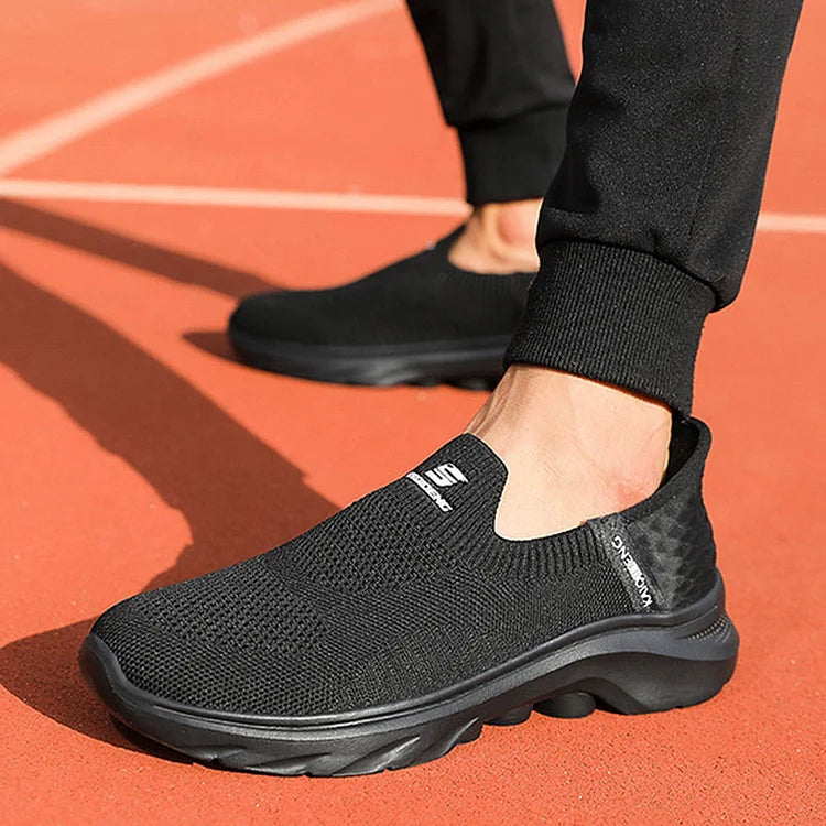 Step Ease Slip-On Walking Shoes Slip-on Flash Walk Shoes