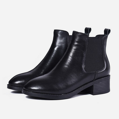 Orthopedic Women Arch Support Genuine Leather AntiSlip LightWeight Chelsea Boot