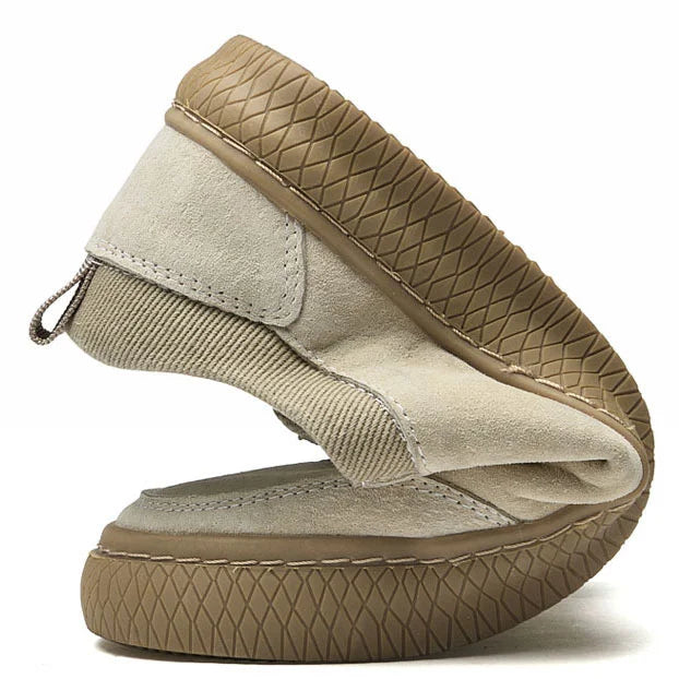 Men Casual Suede Sneakers With Textured Sole