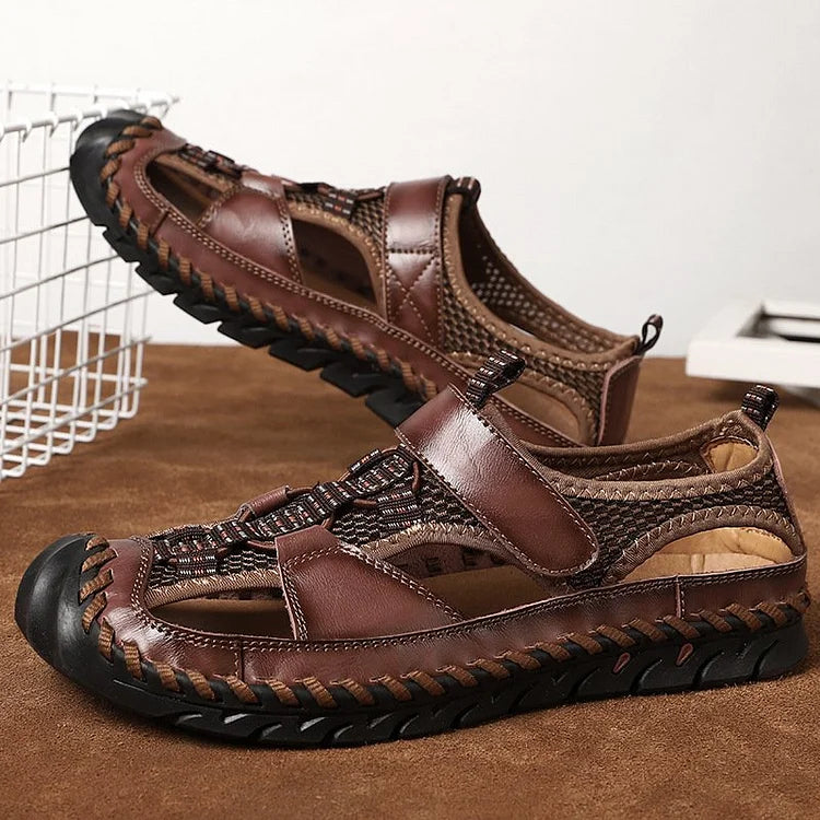 Men's handmade casual sandals