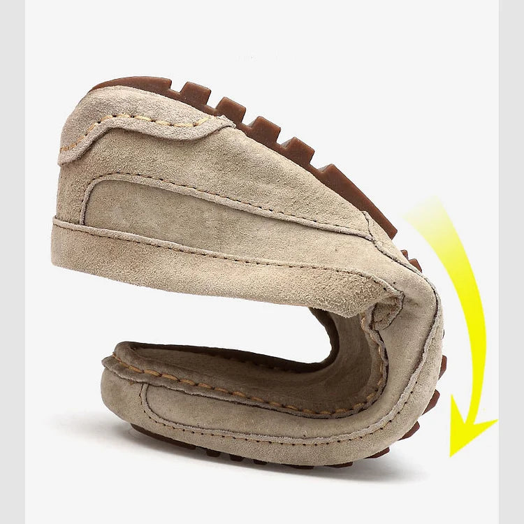 Suede loafer