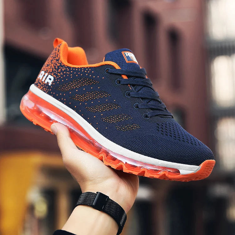 Unisex Lightweight Couple's Outdoor Fly Knit Travel Sneakers