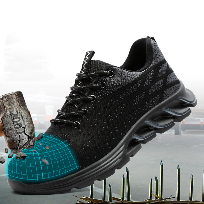 Safety Shoes Men’s Steel Toe Sneakers