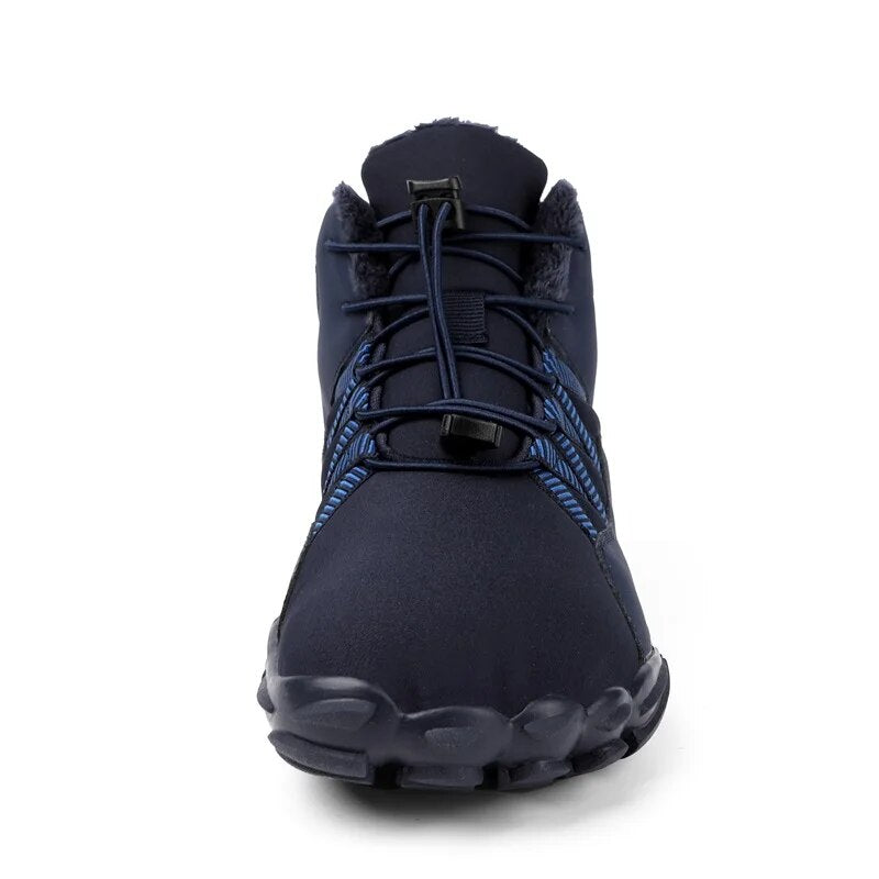 Carter Pro Non-Slip & universal winter barefoot Orthotic Shoes - Blue