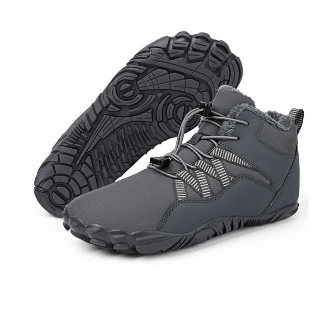 Carter Pro Non-Slip & universal winter barefoot Orthotic Shoes - Gray