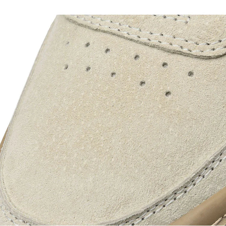 Men Casual Suede Sneakers With Textured Sole