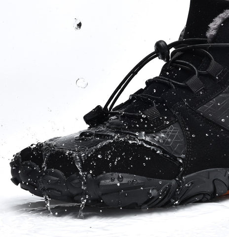 Barefoot Shoes Winter Waterproof Trail Running Shoes Warm Lined Winter Shoes