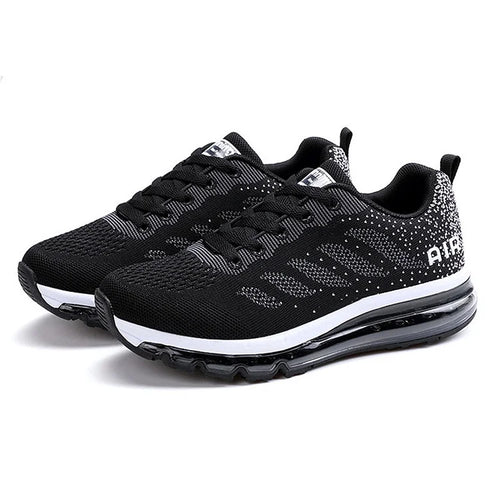 Unisex Lightweight Couple's Outdoor Fly Knit Travel Sneakers