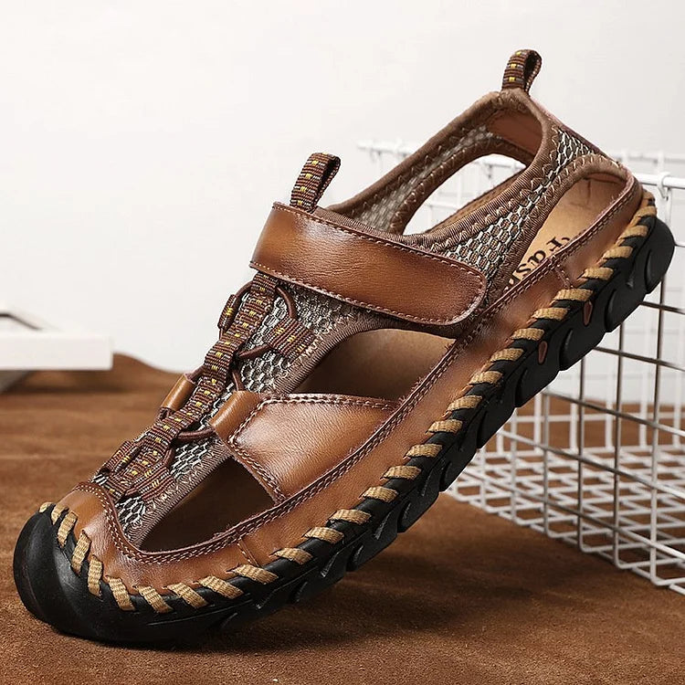 Men's handmade casual sandals
