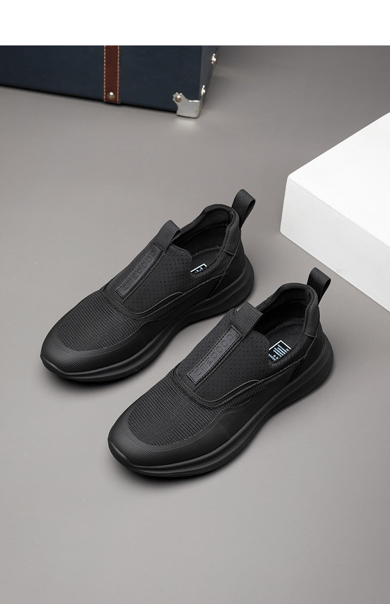 Step Ease Slip-On Walking Shoes Hands-Free Laceless Sneakers