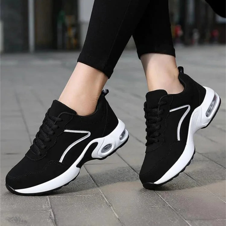 Women Orthopedic Wedge Sneakers Impact-resistant Stylish Casual Shoes