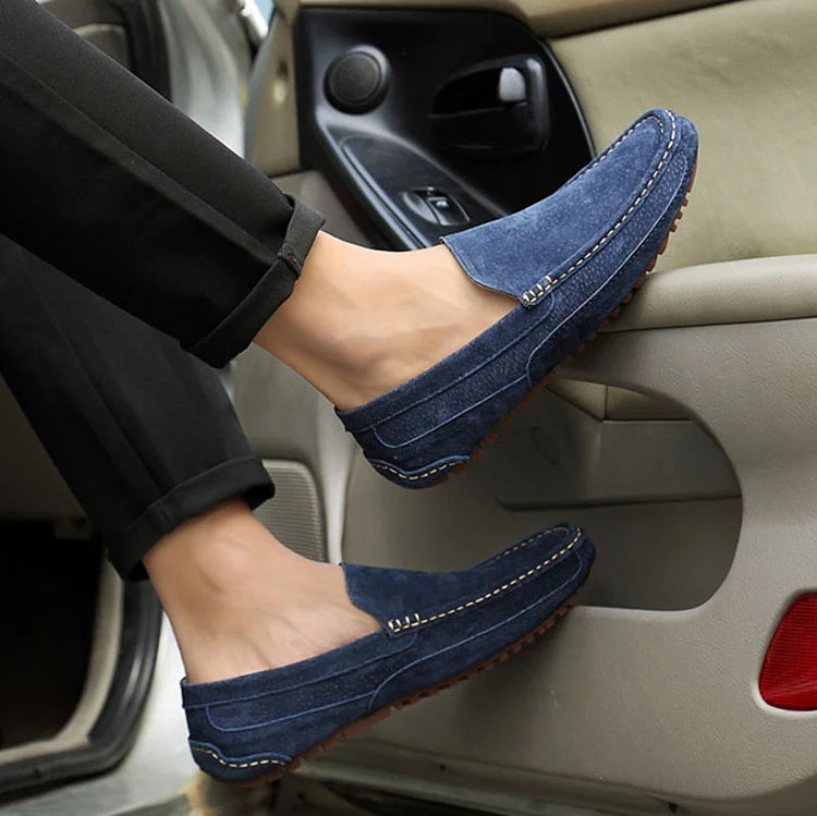Suede loafer