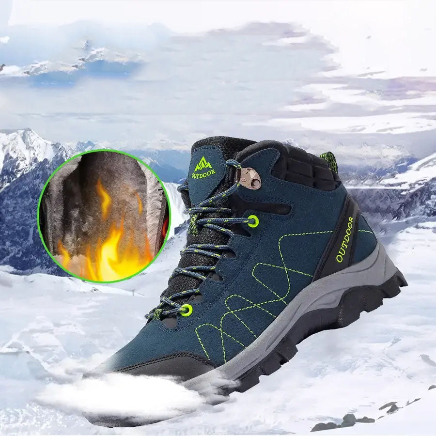 Hiking Boots Lined Warm Men's Boots