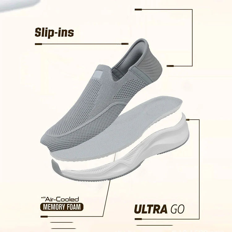 Step Ease Slip-On Walking Shoes Flash Wear