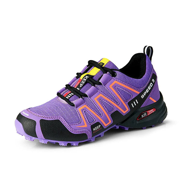 Mountain Shoes Men and Women Hiking Shoes Trail Running Breathable Hiking Shoes Anti-slip Climbing Shoes
