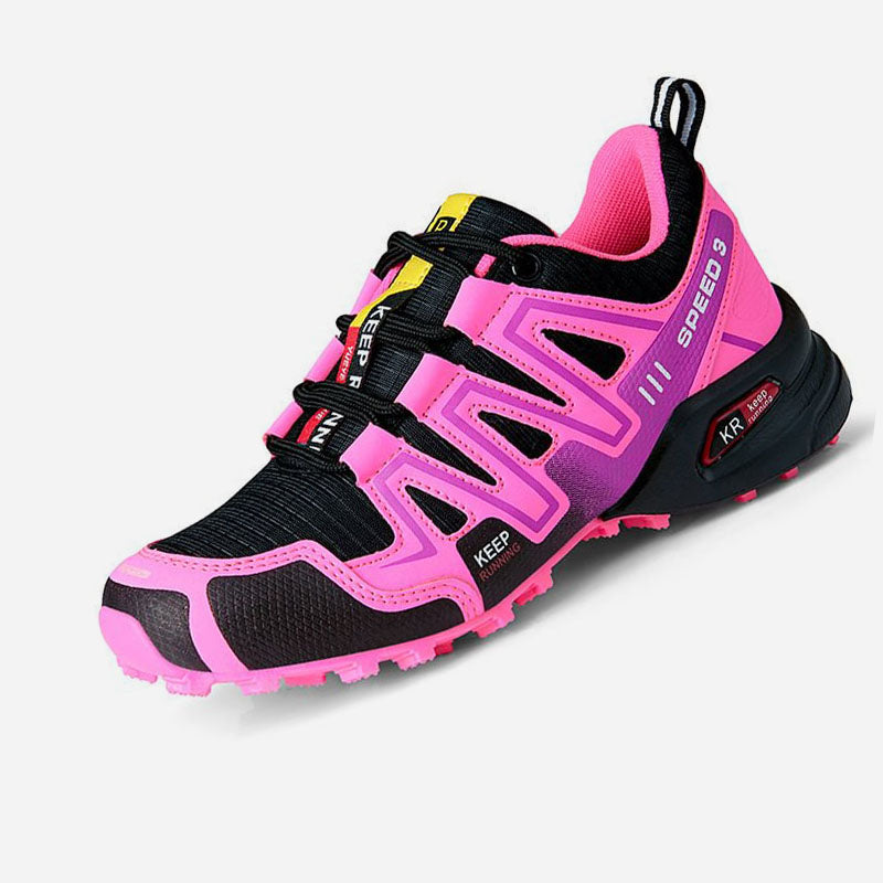 Mountain Shoes Men and Women Hiking Shoes Trail Running Breathable Hiking Shoes Anti-slip Climbing Shoes