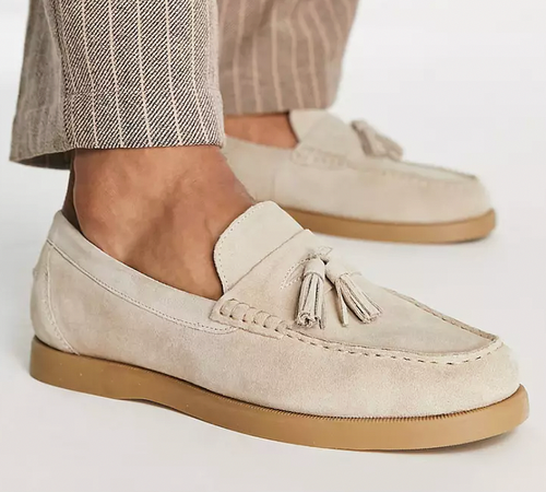 Classic Men's Suede Loafers